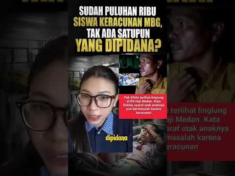 33.626 Korban Keracunan MBG, Publik Pertanyakan Belum Ada yang Dipidana