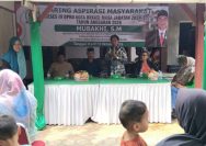 Kegiatan reses ke III anggota DPRD Kota Bekasi, Mubakhi S.M. di Kelurahan Bantargebang, Kota Bekasi, Jumat (9/10/2026).