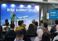 Ketua KPK, Setyo Budiyanto saat hadiri Risk Summit 2026 bersama Garuda Indonesia Group di Management Building Citilink Indonesia, Tangerang, Banten, Kamis (29/10/2026).
