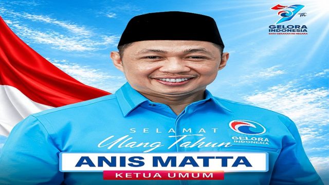Ketua Umum Partai Gelora Indonesia, Anis Matta