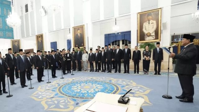 Presiden RI, Prabowo Subianto Lakukan Reshuffle Ketujuh Kabinet Merah Putih