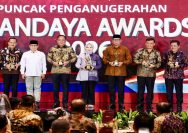 Puncak penganugerahan Mandaya Award di Ballroom Plaza Jamsostek, Jakarta Selatan, Selasa (27/10/2026).