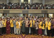 Gubernur Sumatera Barat, Mahyeldi Ansharullah menghadiri Temu Akbar Alumni IKIP/UNP Lintas Angkatan 2026 dalam rangka Dies Natalis ke-72 UNP.