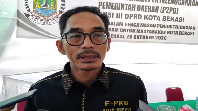 Wakil Ketua Komisi III DPRD Kota Bekasi dari Fraksi PKB, Alit Jamaludin.