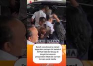 Nusron Wahid Terlihat Lesu Menuju Mobil Penjemputan di Tengah Kasus KPK