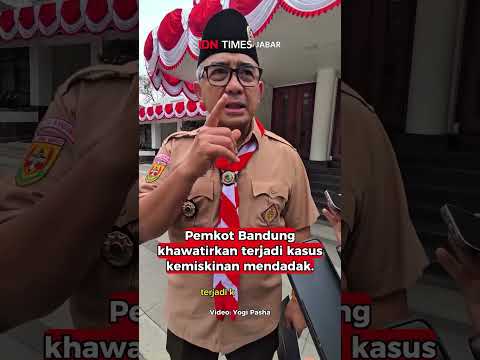 Wali Kota Bandung Pertanyakan Warga Bergaji Rp3 Juta Masuk Desil 9-10 DTSEN